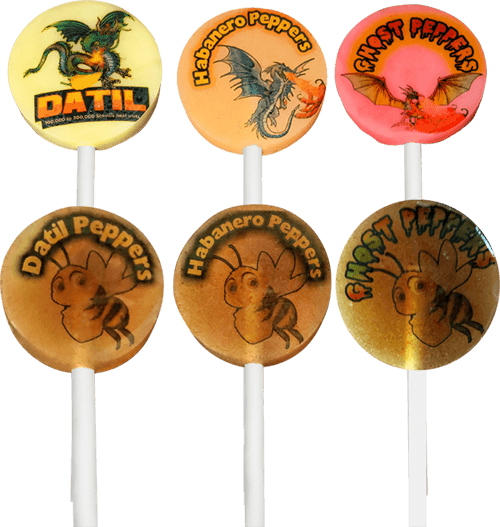 Gourmet Lollipops with Hot Peppers Variety pack $18.00 - Pepper Factory