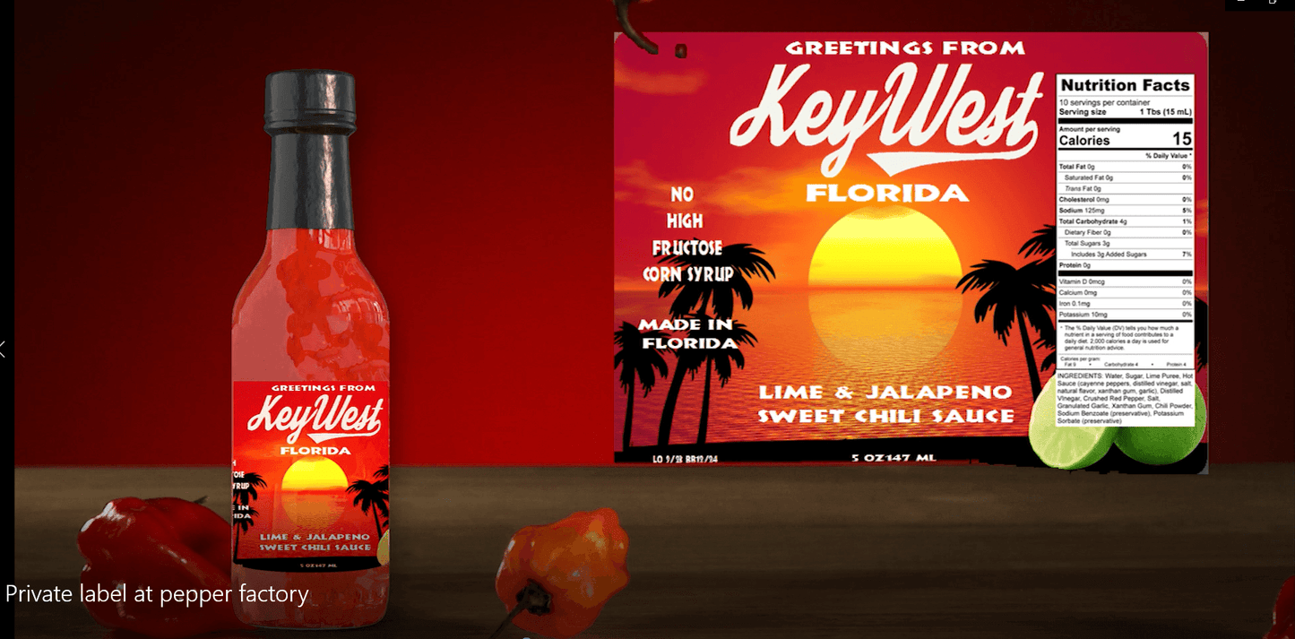 Custom Label Hot Sauce Quick and Easy - Pepper Factory