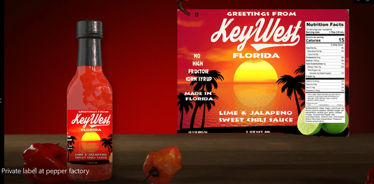 Custom Label Hot Sauce Quick and Easy - Pepper Factory