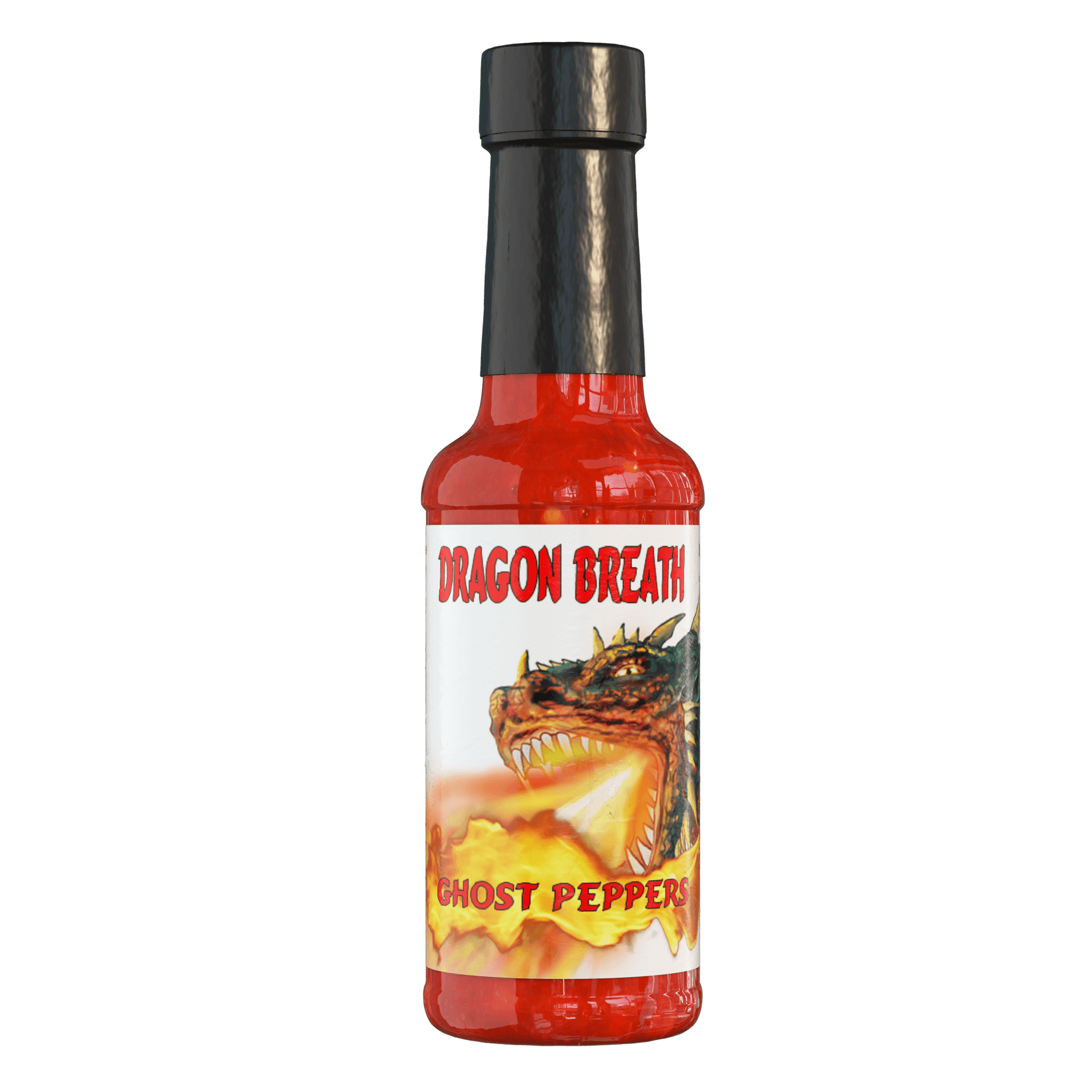 5 oz Dragon Breath Hot Sauce, Ghost Peppers, Habanero Peppers Great Table Sauce for Restaurants - Pepper Factory
