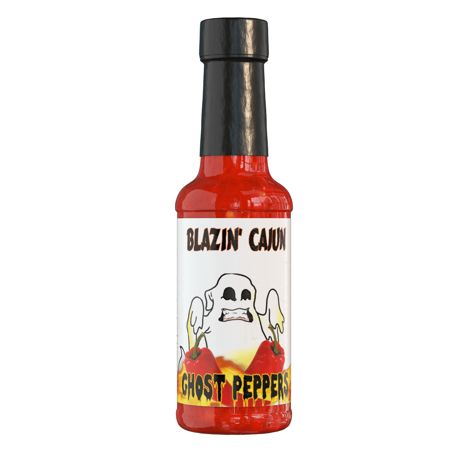 # 6 Blazin' Cajun Ghost Peppers and Habanero Peppers ,Hot Cajun Spices - Pepper Factory