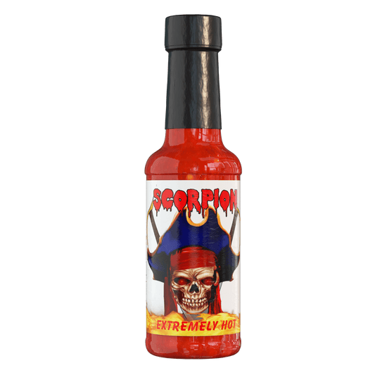 5 oz Scorpion Pepper Hot Sauce ,Scorpion peppers, Ghost peppers It's Got The Heat - Pepper Factory