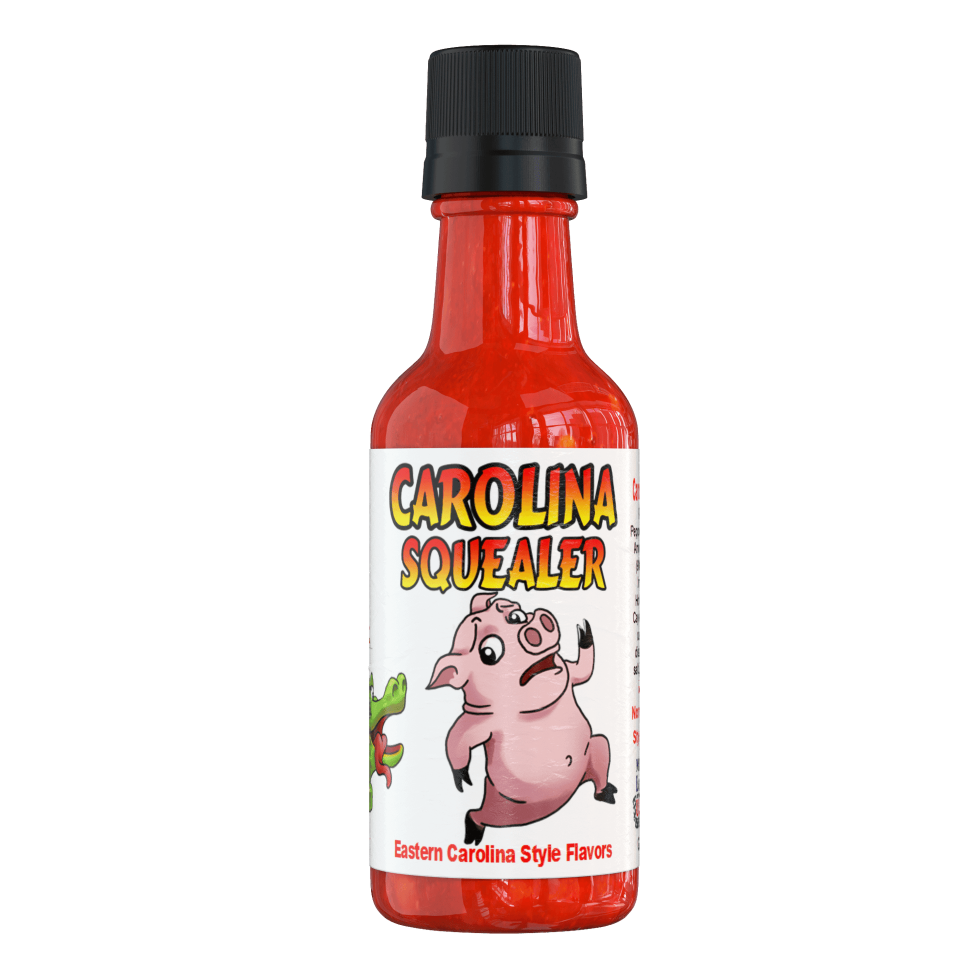 1.7 oz Carolina Squealer is a Eastern North Carolina Style Heavy Black Pepper and Vinegar - Pepper Factory