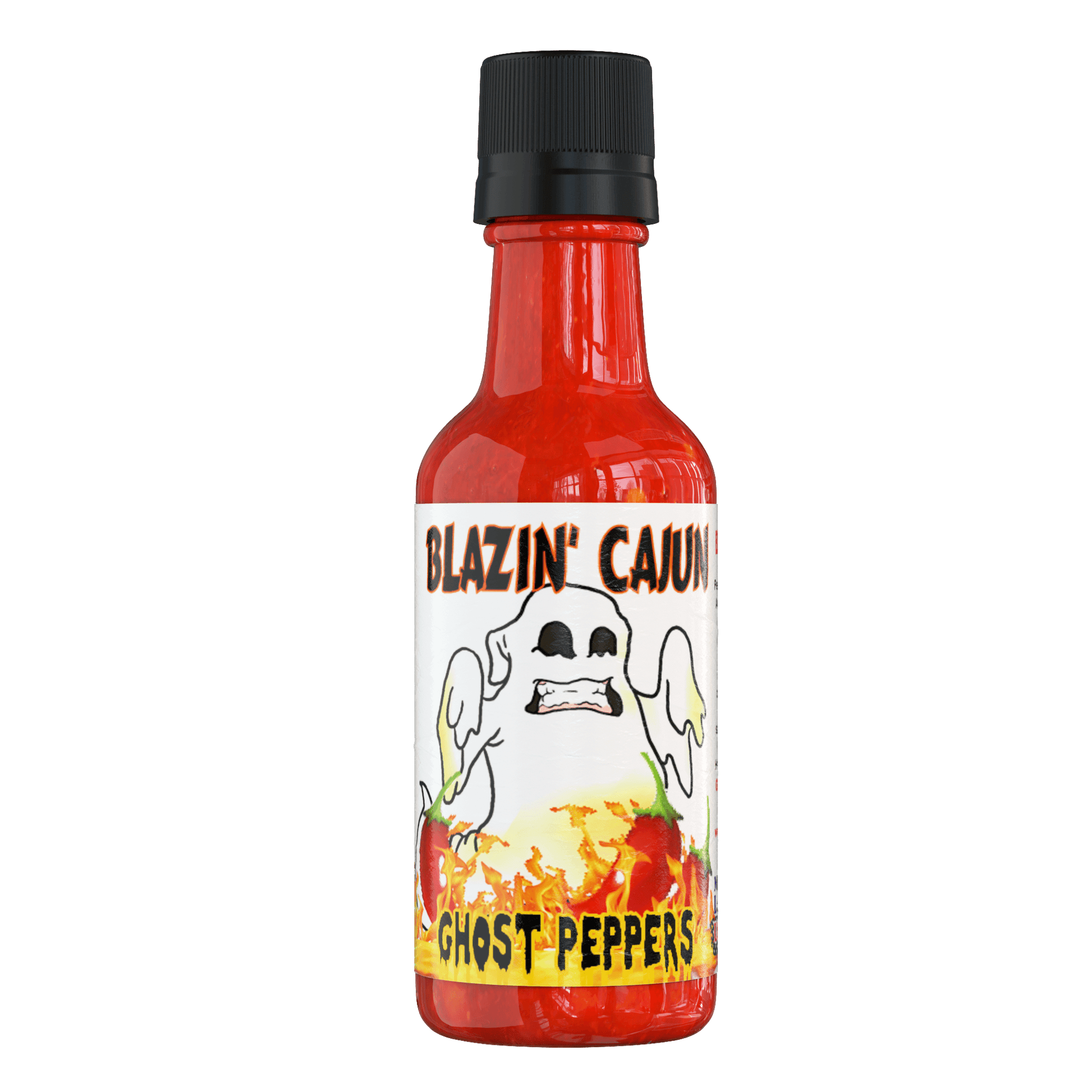 1.7 oz Blazin' Cajun Ghost Peppers and Habanero Peppers, Hot Cajun Spices - Pepper Factory