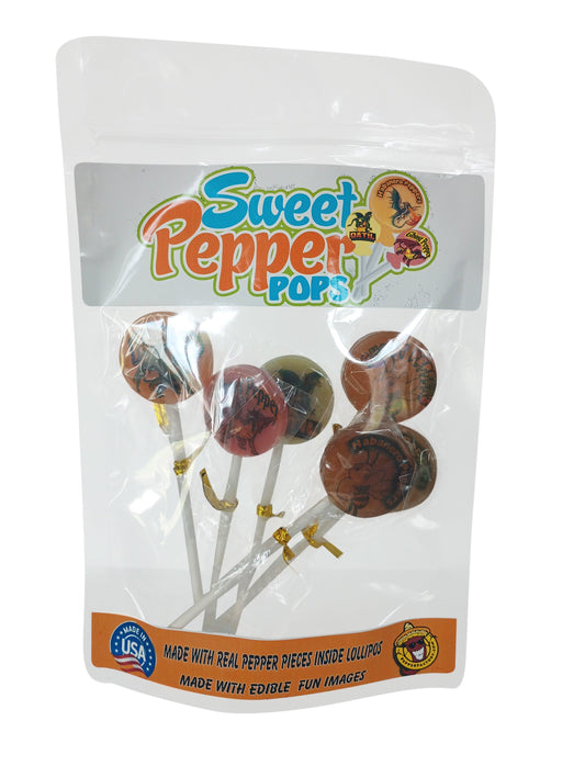 Gourmet Lollipops with Hot Peppers Variety pack $18.00 - Pepper Factory