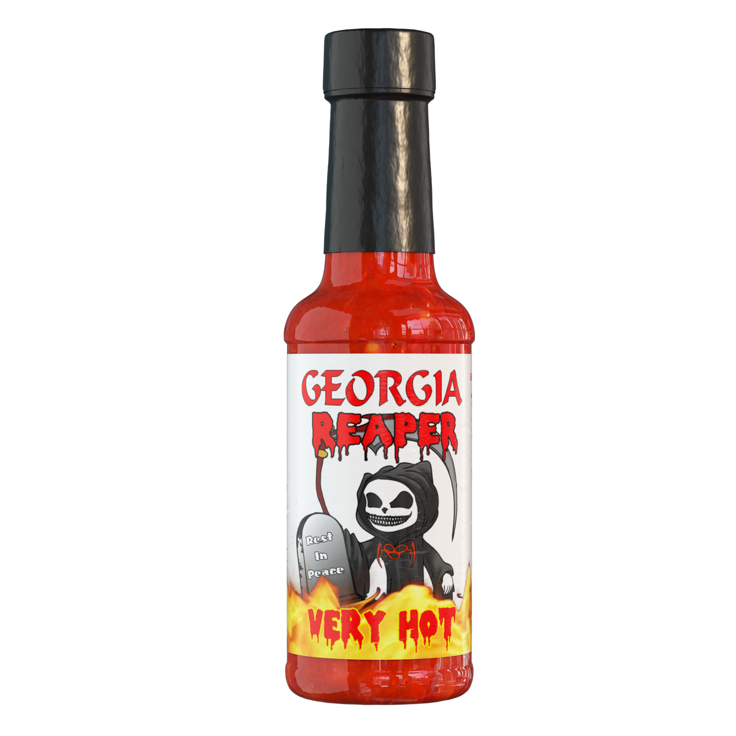 # 7 Georgia Reaper Pepper Hot Sauce, South Carolina Reaper Peppers, Ghost Peppers ,It's Hot