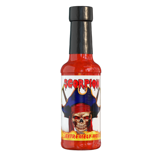 # 8 Scorpion Pepper Hot Sauce ,Scorpion peppers, Ghost peppers It's Got The Heat