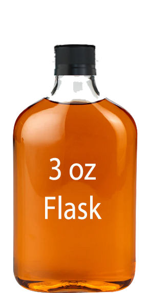 Hot Honey 3 oz Flask, Habanero Infused Hot Honey,USDA Grade "A" Pure Honey