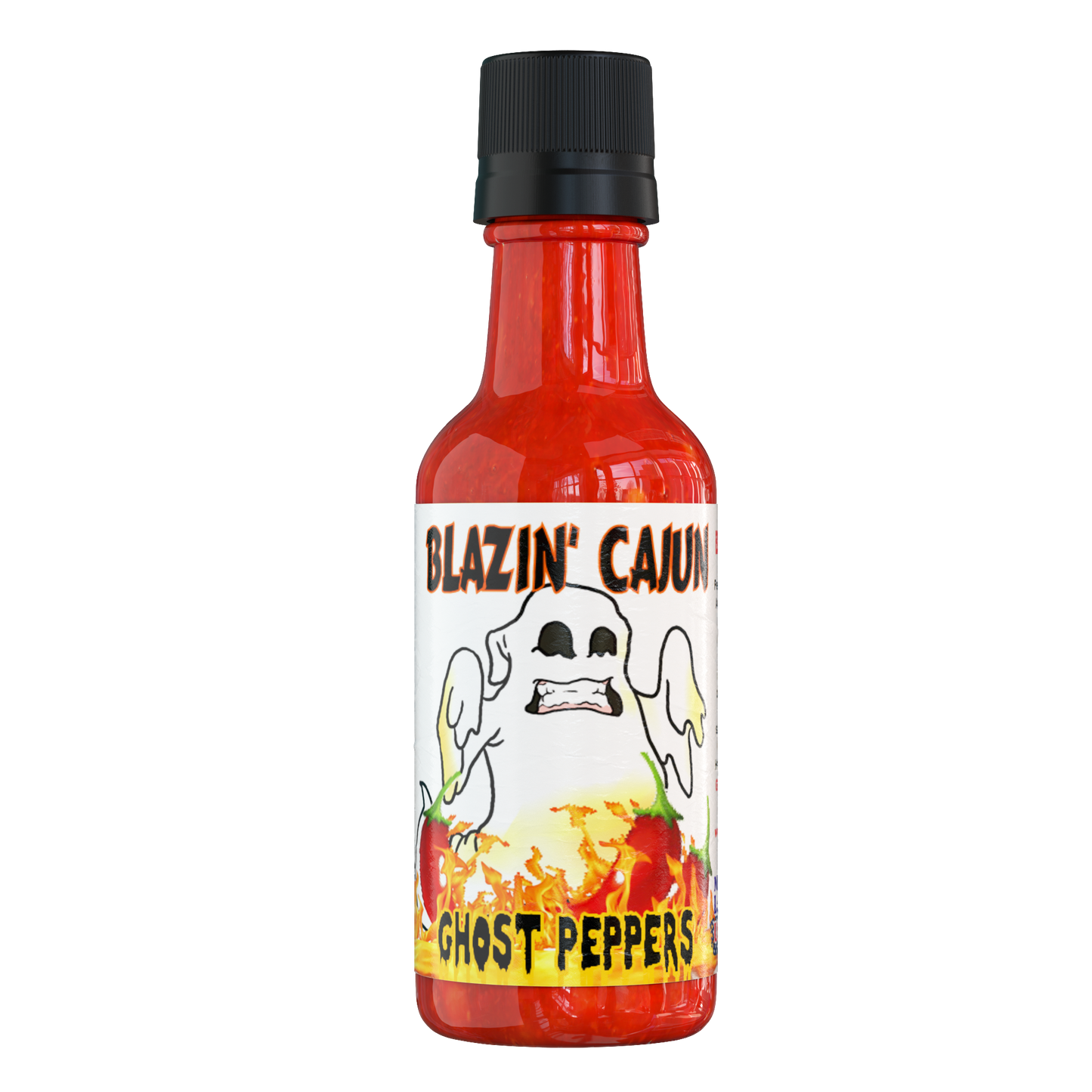 # 6 Blazin' Cajun  Ghost Peppers and Habanero Peppers ,Hot Cajun Spices